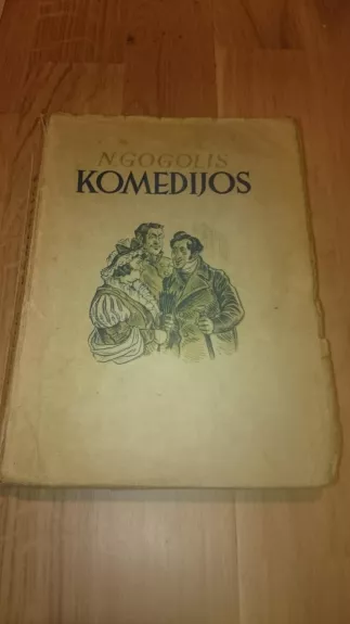 Komedijos - N. Gogolis, knyga