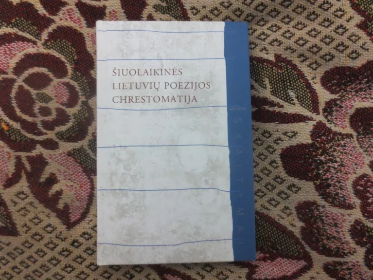 Šiuolaikinės lietuvių poezijos chrestomatija - Autorių Kolektyvas, knyga