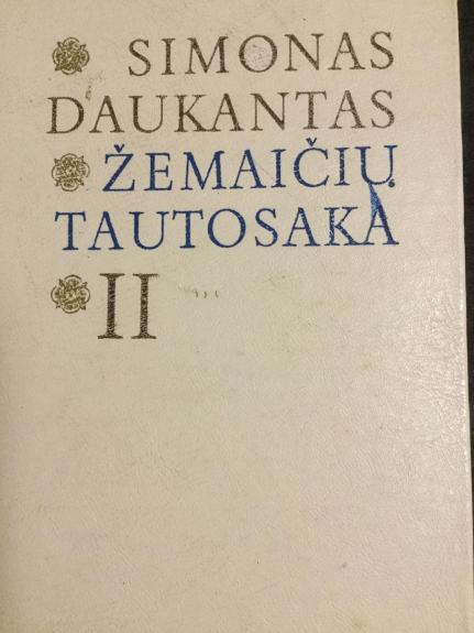 Žemaičių tautosaka (II dalis)