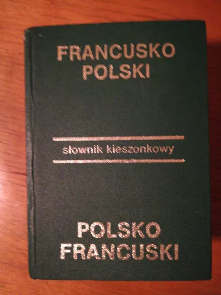 Francusko polski, polsko francuski slownik kieszonkowy - Anna Jedlinska, knyga