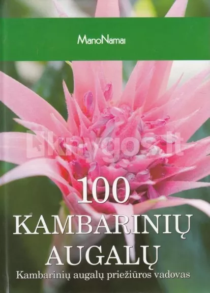 100 kambarinių augalų: kambarinių augalų priežiūros vadovas - Birutė Babravičienė, Dalia  Daugirdienė, ir kt. , knyga