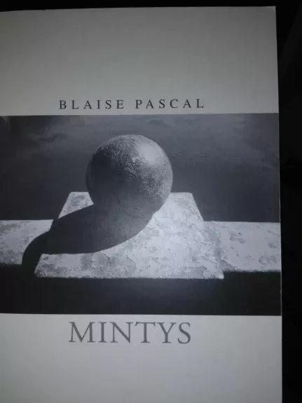 Mintys - Blaise Pascal, knyga