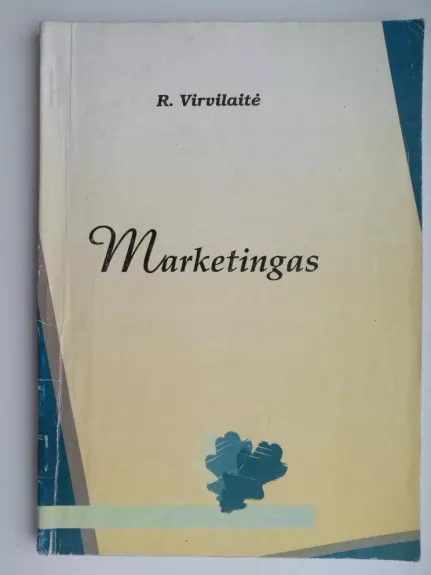 Marketingas. Mokomoji knyga - Regina Virvilaitė, knyga