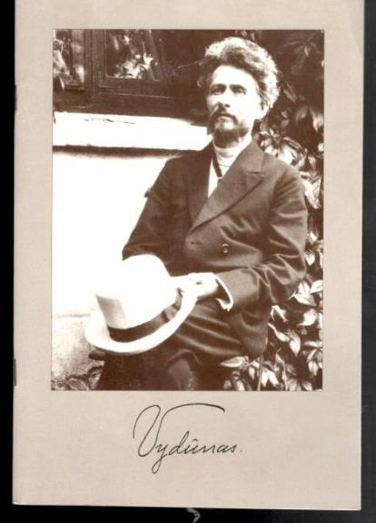 Vydūnas. Iš Vydūno fondo