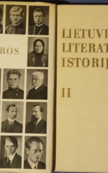 Lietuvių literatūros istorija (2 tomai) - Autorių Kolektyvas, knyga 1