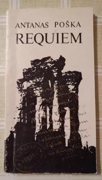 Requiem - Antanas Poška, knyga