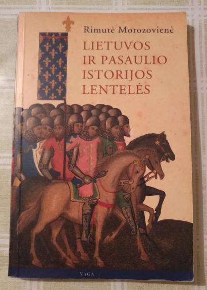 Lietuvos ir pasaulio istorijos lentelės