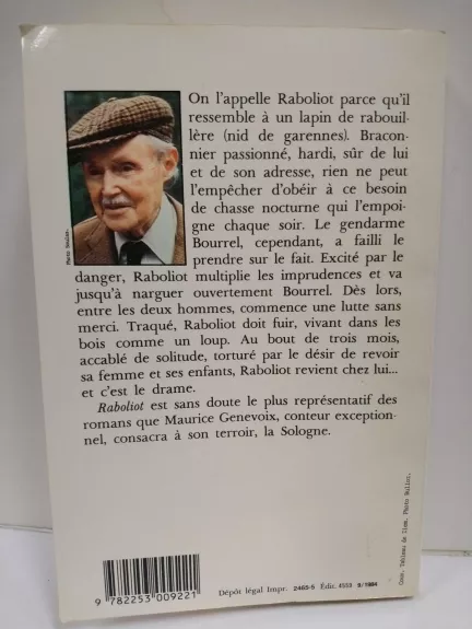 Raboliot - Maurice Genevoix, knyga 1