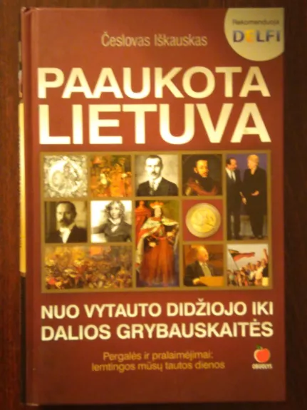 Paaukota Lietuva - Česlovas Iškauskas, knyga