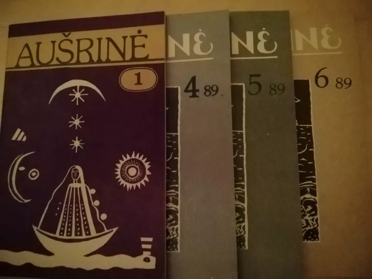 Aušrinė, 1989 m. Nr. 1, 4,5,6. " ATGIMIMO" priedas jaunimui