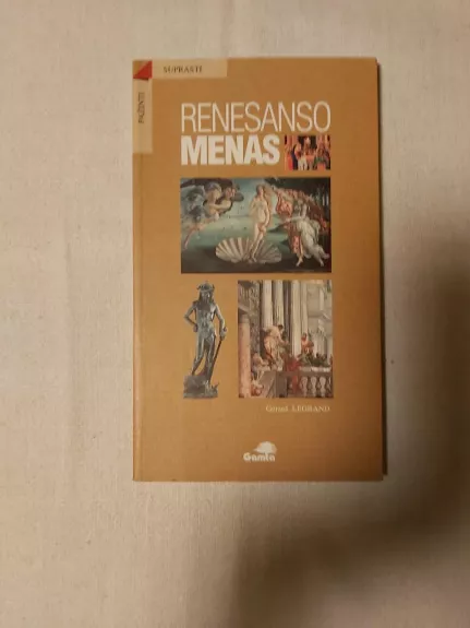 Renesanso menas - Gerard Legrand, knyga