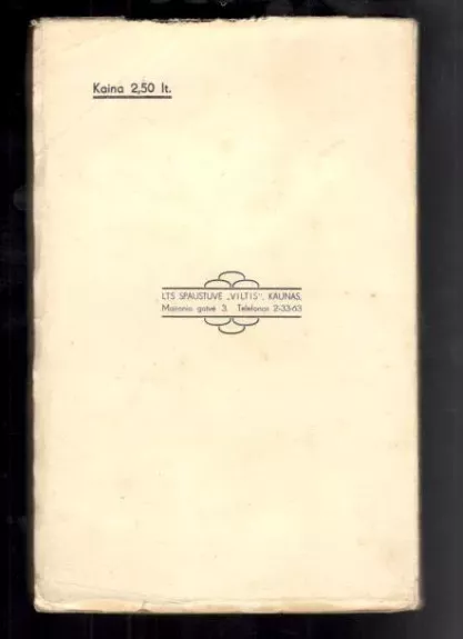 Didžiųjų rašytojų siluetai1936 m - Motiejus Miškinis, knyga 1