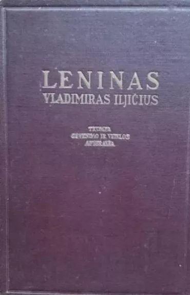 Trumpa gyvenimo ir veiklos apybraiža - V. I. Leninas, knyga
