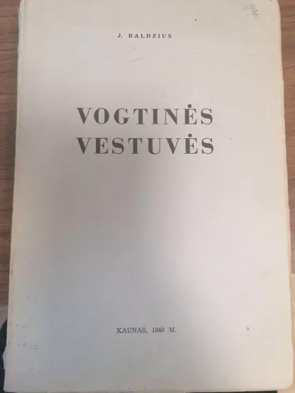 Vogtinės vestuvės