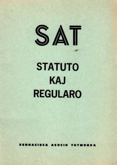 SAT Statuto kaj Regularo