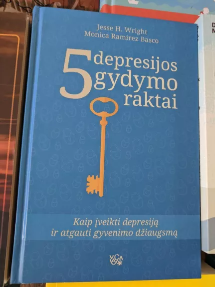 5 depresijos gydymo raktai - Jesse Wight, knyga