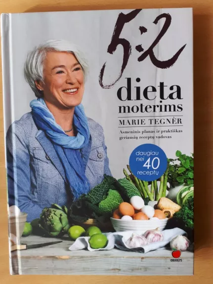 5:2 dieta moterims   receptai - Marie Tegner, knyga