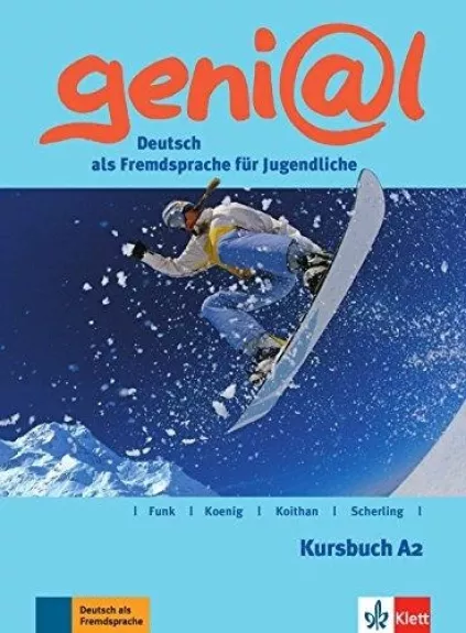Genial. Kursbuch A2. Deutsch als fremdsprache fur jugendliche - Hermann Funk, knyga