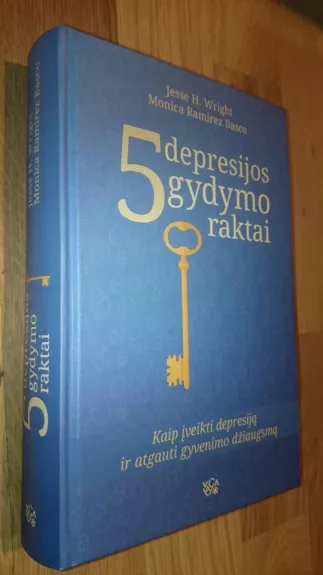 5 depresijos gydymo raktai - Jesse Wight, knyga