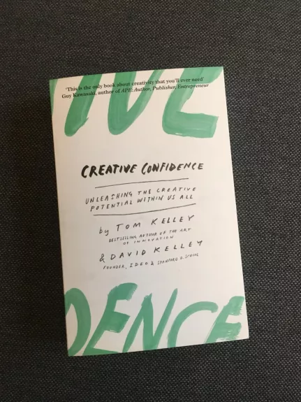 creative confidence - tom kelley, knyga