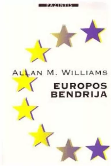 Europos bendrija - Allan Williams, knyga