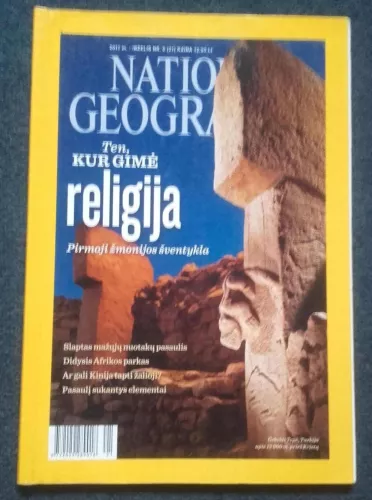 National Geographic Lietuva, 2011 m., Nr. 6 - National Geographic , knyga