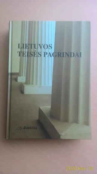 Lietuvos teisės pagrindai - G. Dambrauskienė, knyga