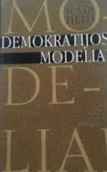 Demokratijos modeliai - David Held, knyga