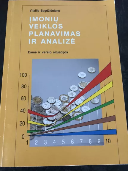 Įmonių veiklos planavimas ir analizė - Vitalija Bagdžiūnienė, knyga