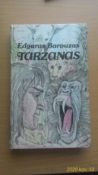 Tarzanas, Tarzanas džiunglėse - Edgaras Barouzas, knyga