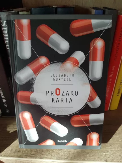 Prozako karta - Elizabeth Wurtzel, knyga