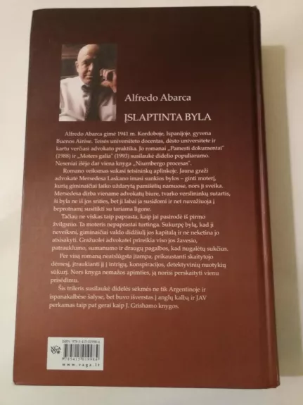 Įslaptinta byla - Alfredo Abarca, knyga 1