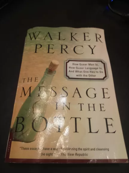 The Message in the Bottle - Walker Percy, knyga 1