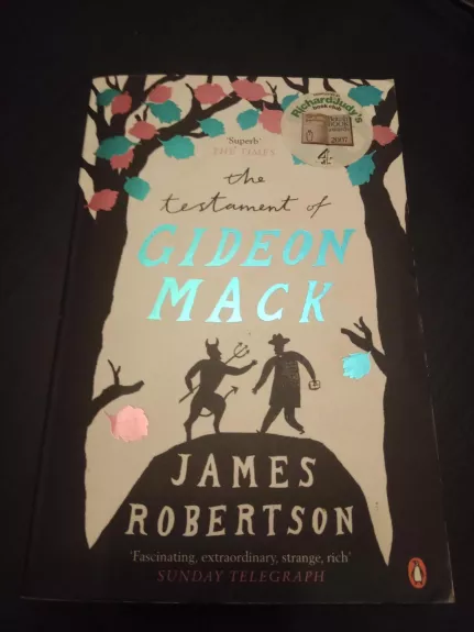 The Testament of Gideon Mack - James Robertson, knyga 1