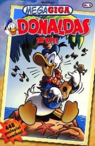 MegaGiga. Donaldas ir kiti, Nr. 2 - Walt Disney, knyga