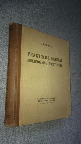 Praktikos darbai mokomosiose dirbtuvėse