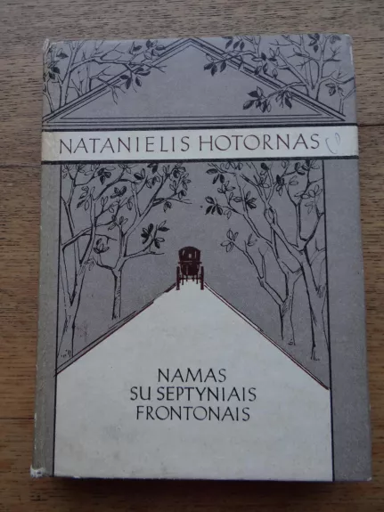 Namas su septyniais frontonais - Nathaniel Hawthorne, knyga