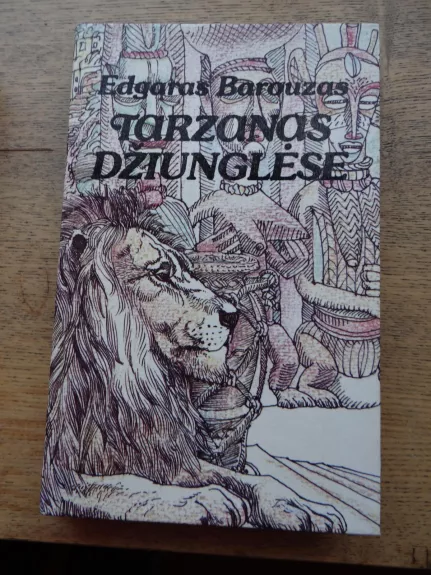 Tarzanas džiunglėse - Egdaras Barouzas, knyga