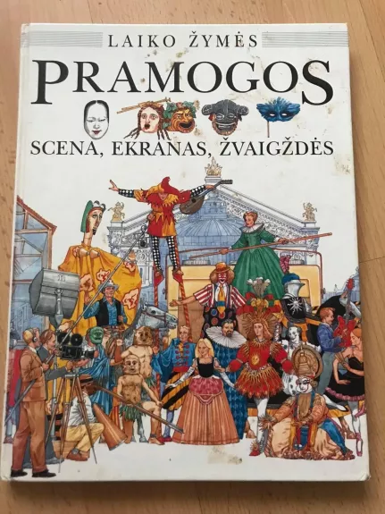Pramogos. Scena, ekranas, žvaigždės