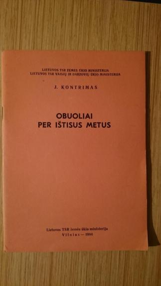 Obuoliai per ištisus metus