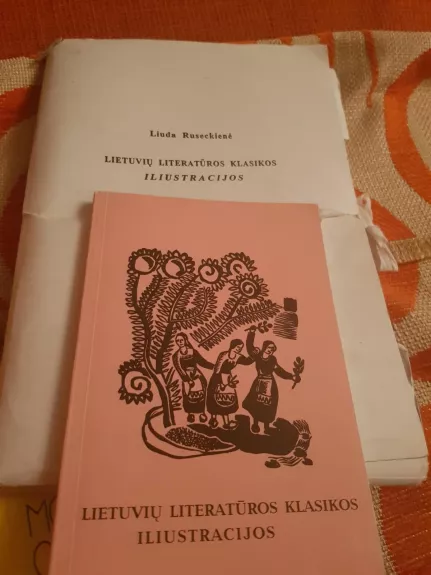 lietuvių literatūros klasikos - Liuda Ruseckienė, knyga