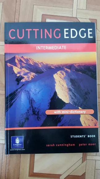 cutting edge intermediate 1999 - Sarah Cunninghman, knyga