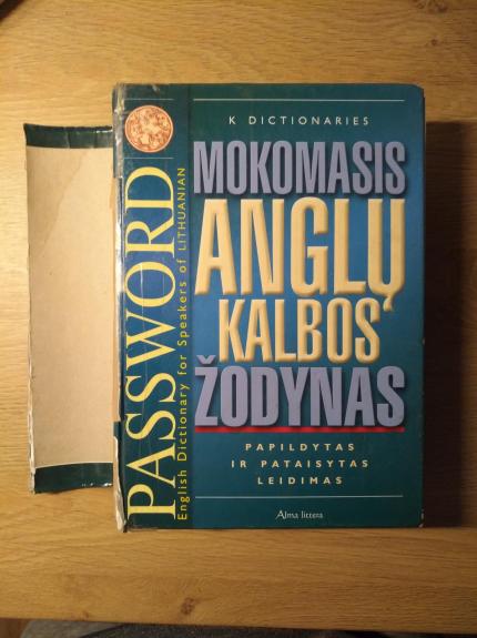 Mokomasis anglų kalbos žodynas