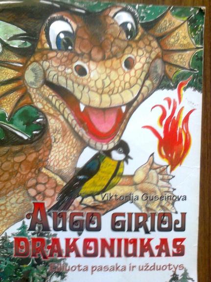 Augo girioj drakoniukas