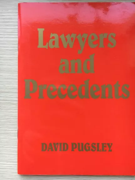 Lawyers and Precedents
