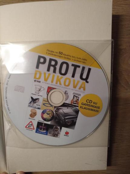 Protų dvikova   CD su garsiniais klausimais