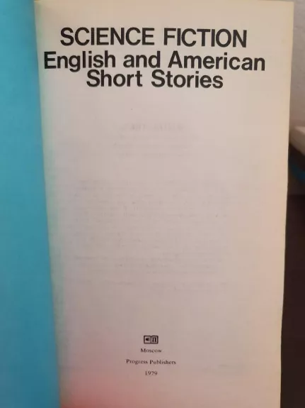Science fiction - English and American Short Stories - Autorių Kolektyvas, knyga 1