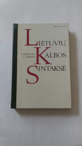 Lietuvių kalbos sintaksė