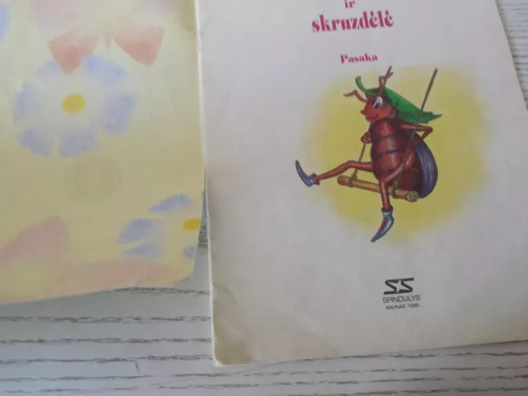 Žiogas ir skruzdėlė - Valdimaras Sasnauskas, knyga 1