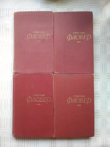 Raštai 4 tomai rusų kalba - Gustave Flaubert, knyga 1